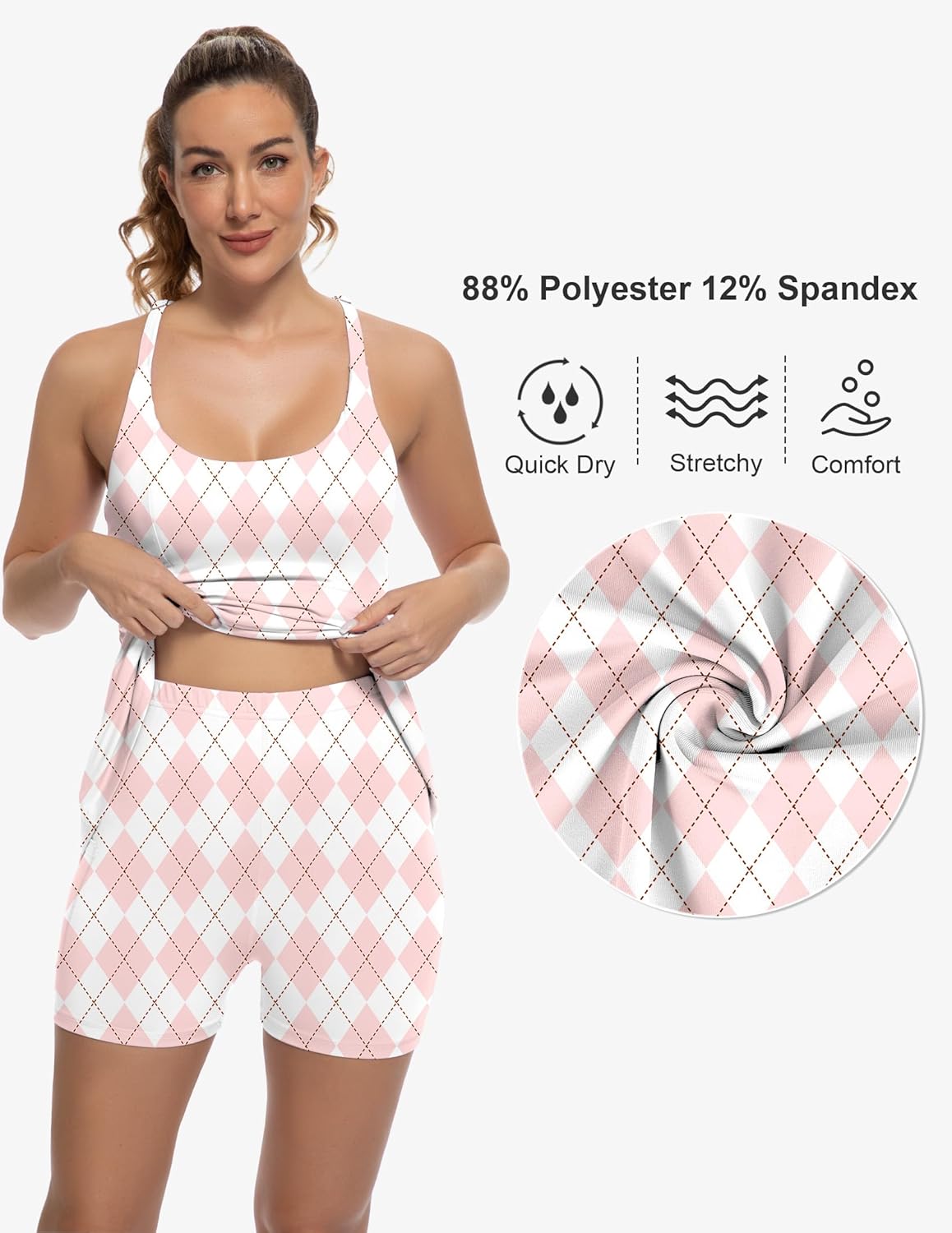 GGOV Adjustable Swing Backless Golf Dress
