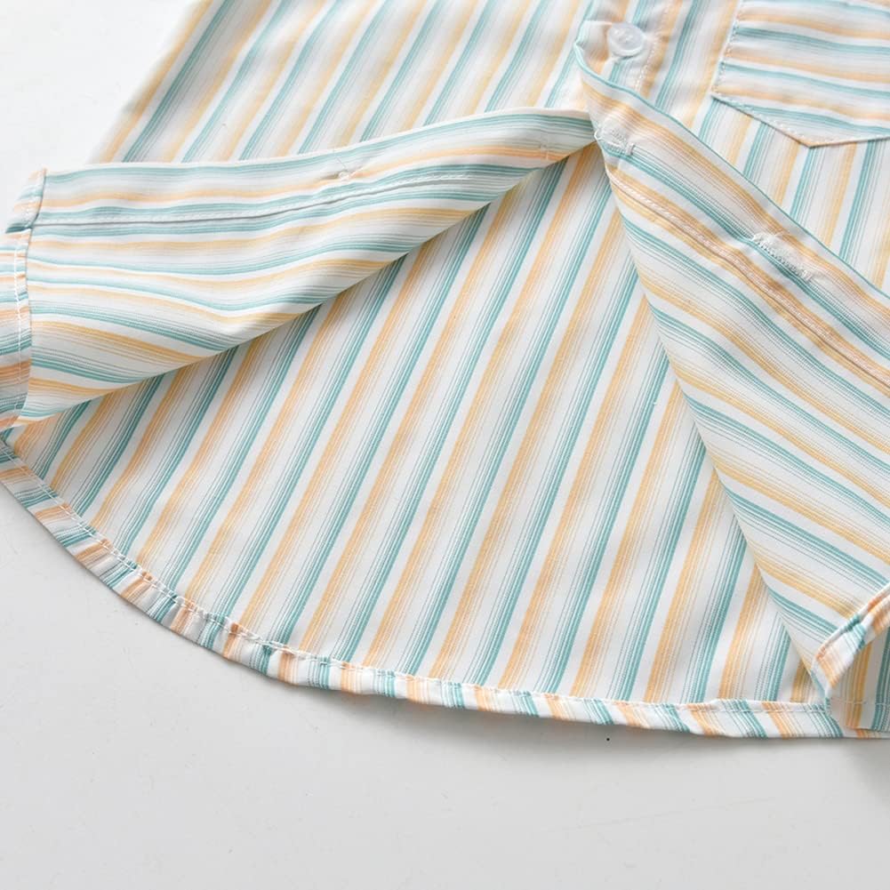 IBAKOM Boys Gentleman Suit Bow Tie Outfit for Summer Events