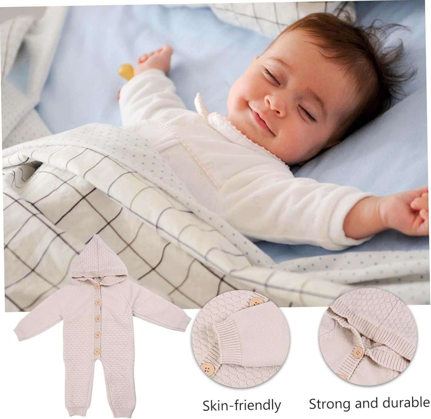 Baby Warm Sleeves Newborn to Toddler Crawling Suit