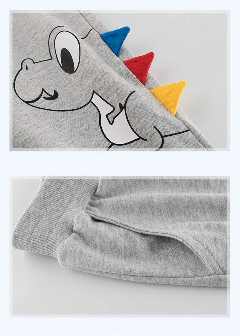 Relaxing Dinosaur Joggers for Boys Soft comfy 2-pack