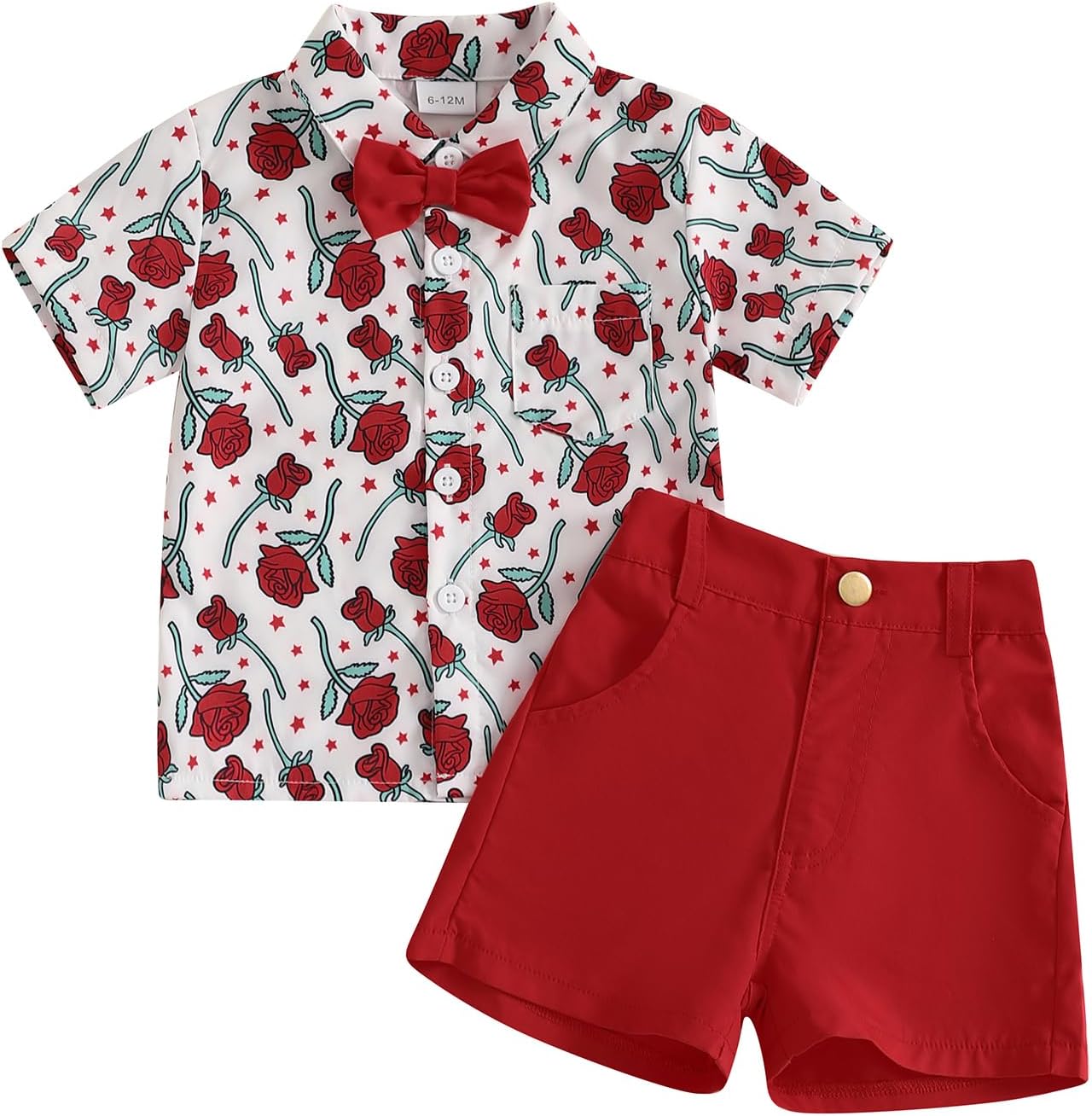 Amnnchya Toddler Boy Perfect Valentines Day Outfit