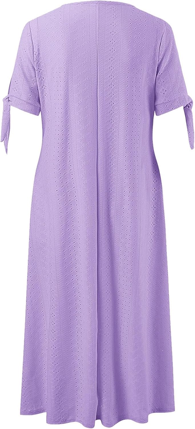 Casual Maxi Dress with Trendy Details