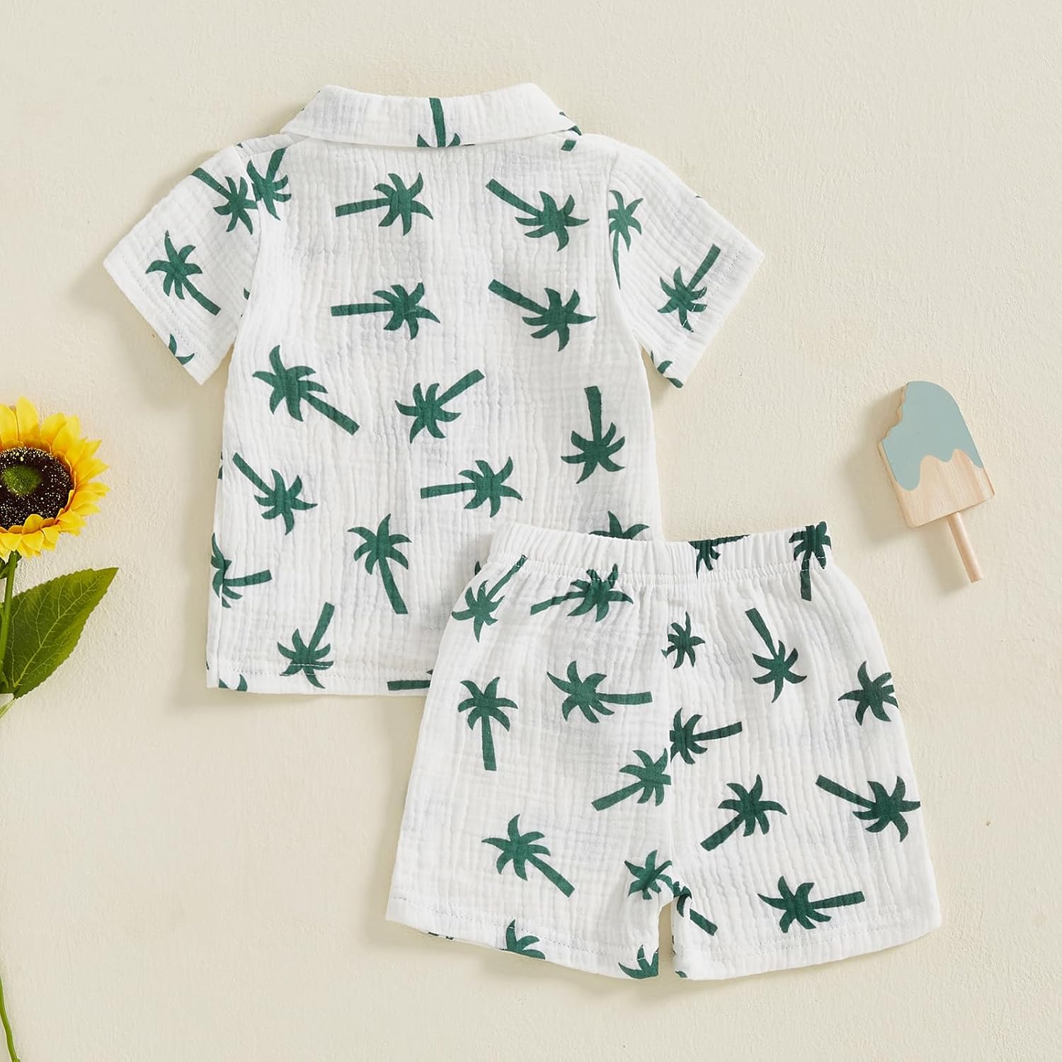 Gaono Toddler Boys Summer Cotton Linen