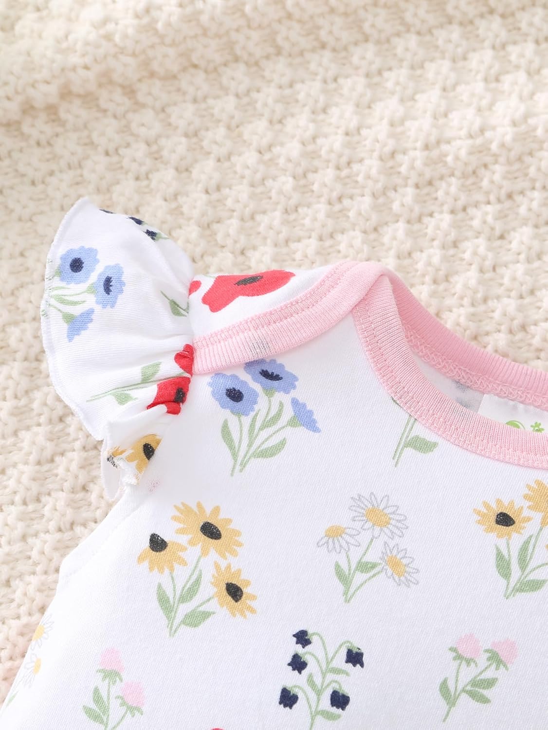 YourDIARY Baby Boy Romper 3-Pack Cotton Outfit