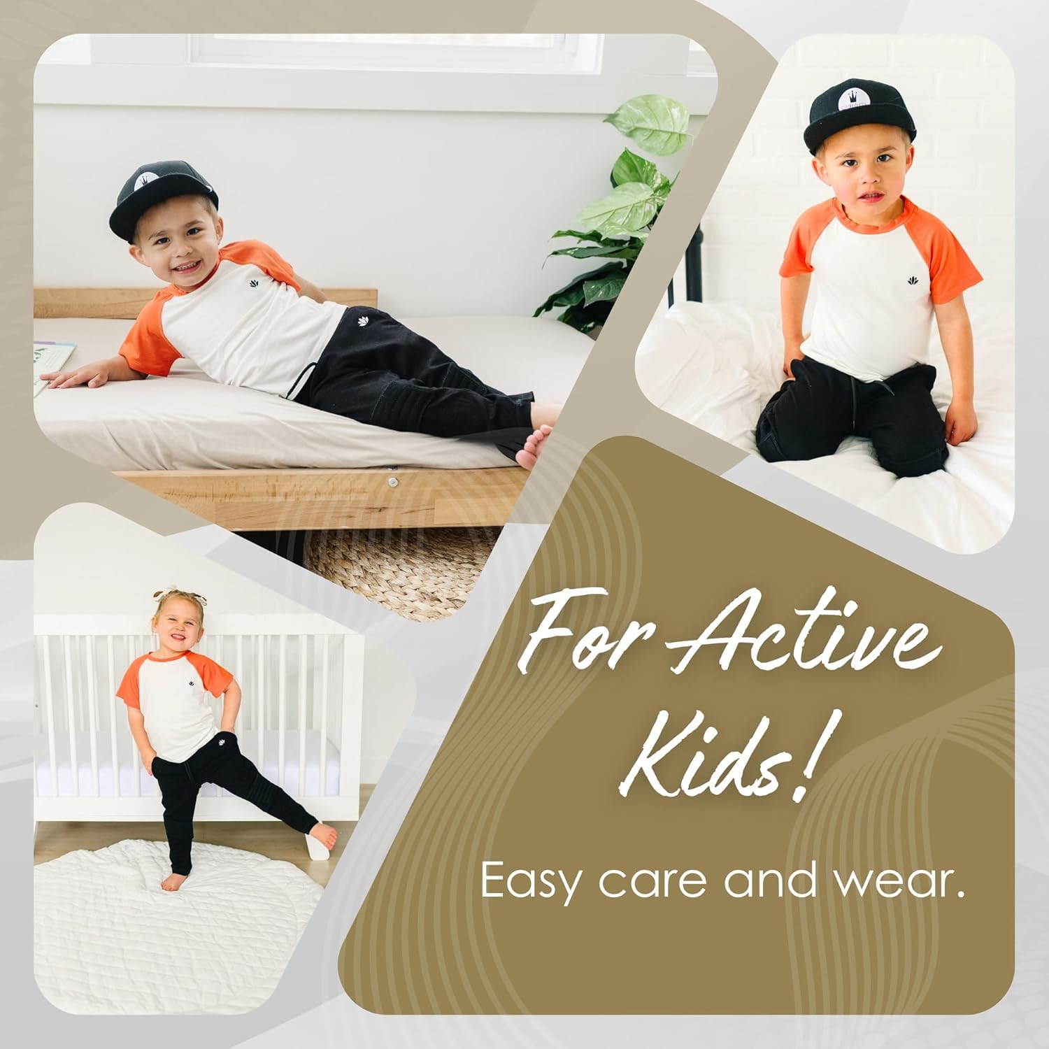 Zenulove Viscous Baby Pants with Knee Pads