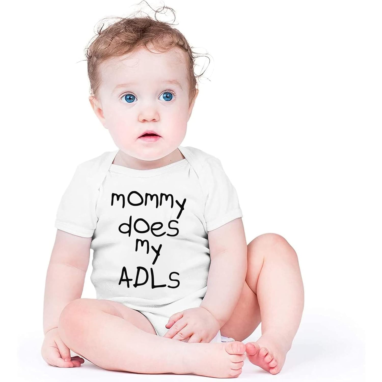 Personalized Funny Romper for New Baby