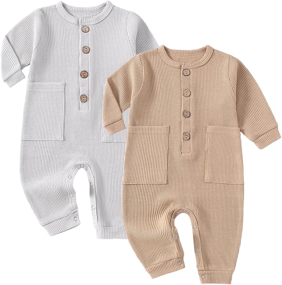 2-Pack Romper Set for Boys Girls