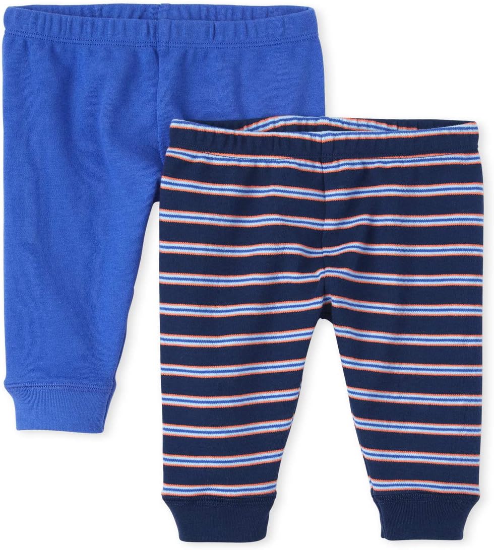 The Childrens Place Baby Boys Pants 2-Pack Comfortable Stylish
