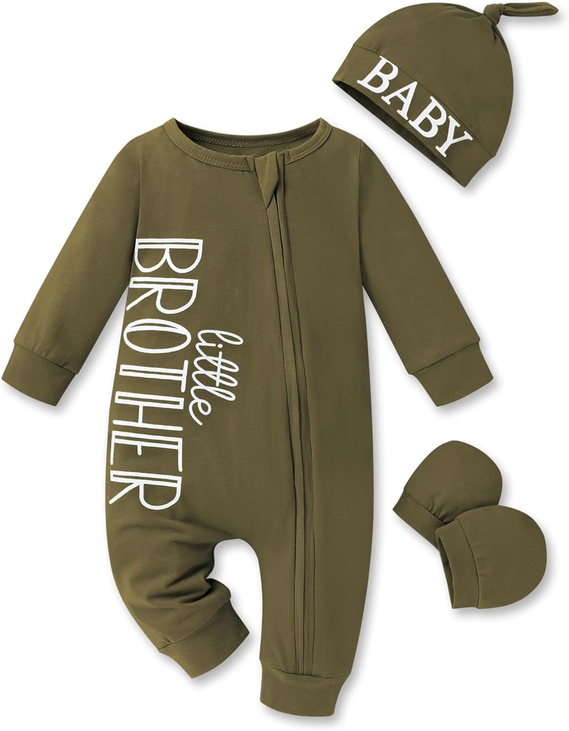 Soft Cotton Baby Romper Newborn to 6 Months Letter Print Design
