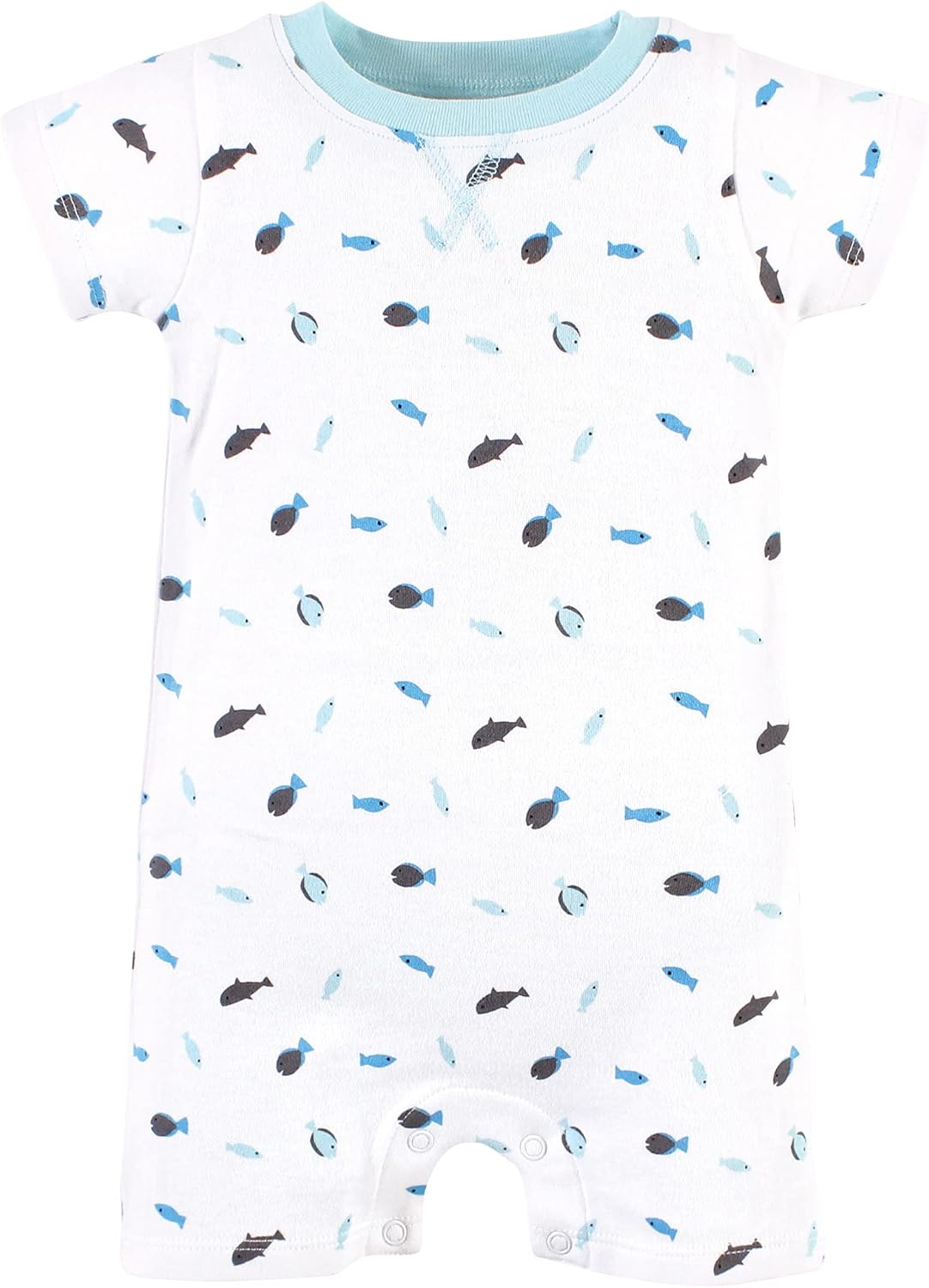 Touched by Nature Baby Boys Organic Cotton Rompers