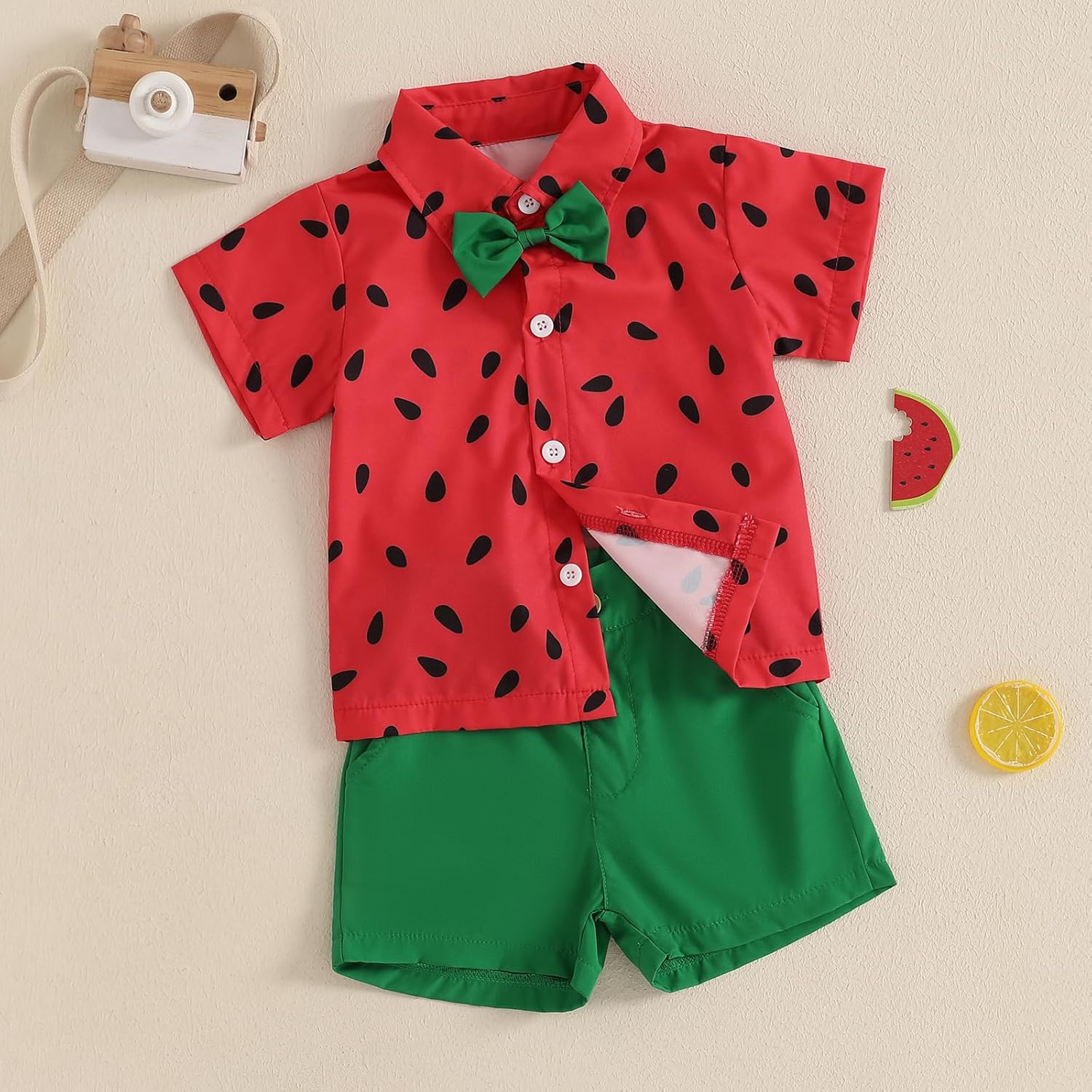 AUJUBUY Baby Boy Summer Outfit Premium Comfort Style