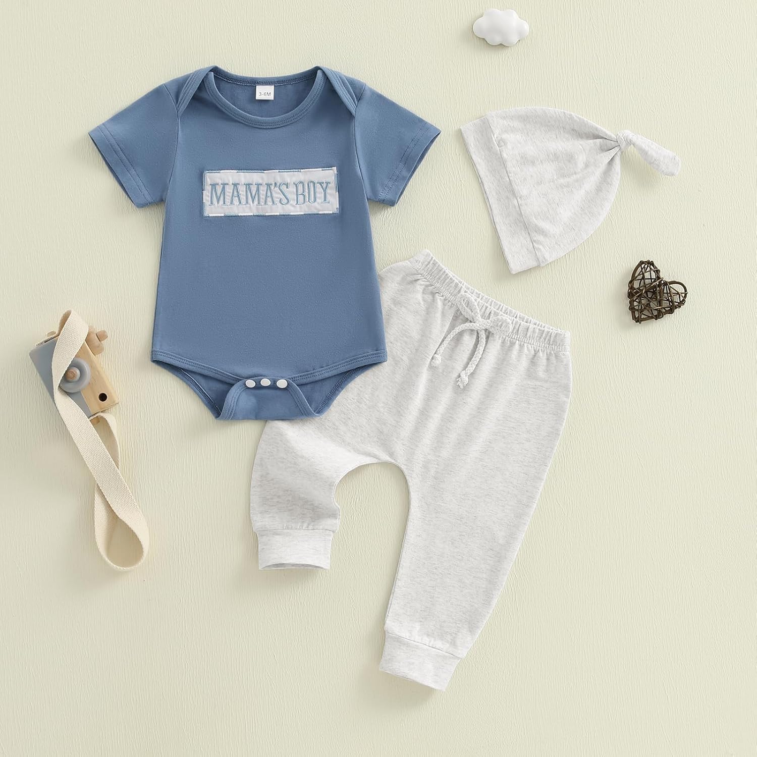 Baby Boy Summer Outfit Set
