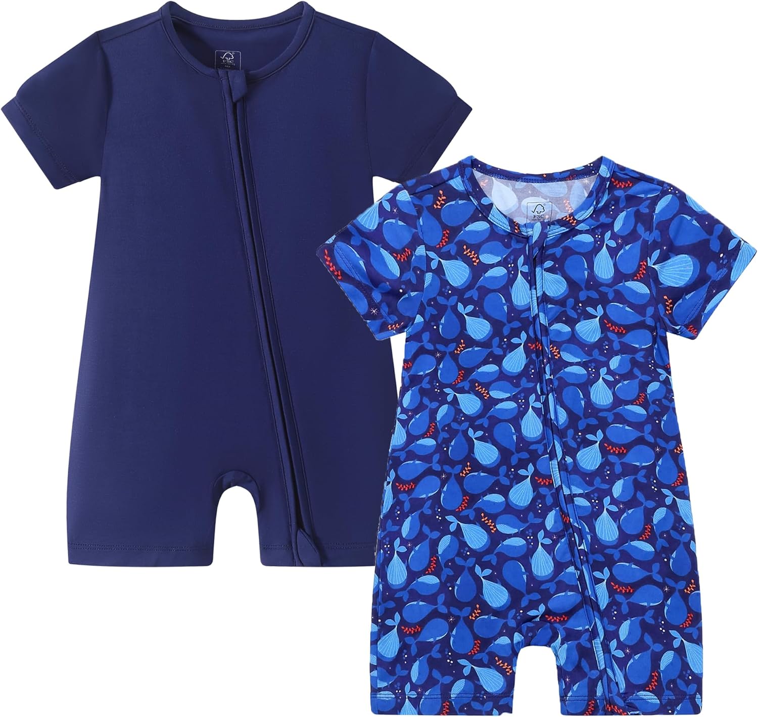 Perfect Choice for Sleep and Play 0-18M Viscose from Bamboo Romper