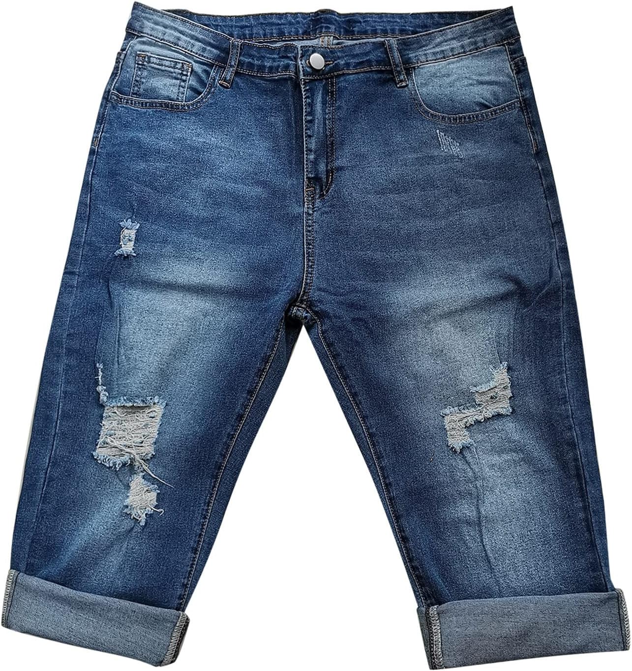 Sfascumop Capri Jeans For Women