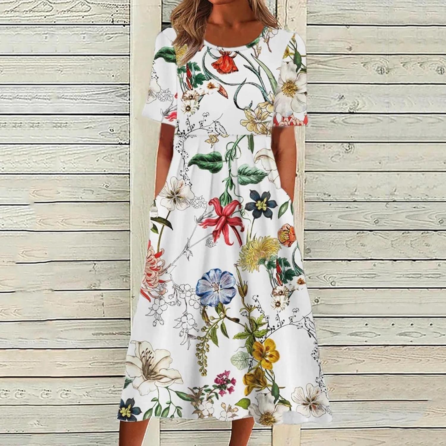 Chic Boho 2025 Variant Dresses Stylish Casual Summer Fit-for-Everybody