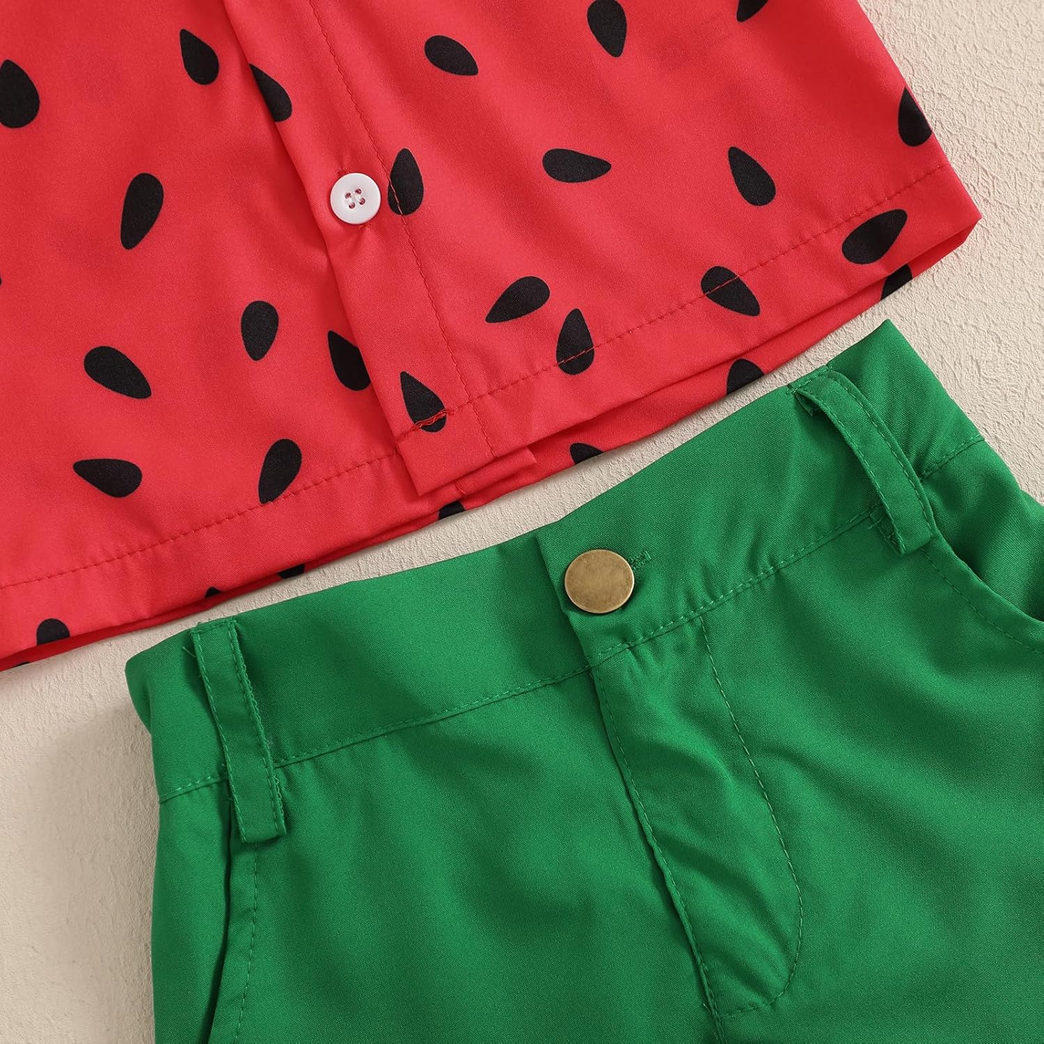 licupiee Toddler Boy Watermelon Shorts Sets - Comfort Fashion