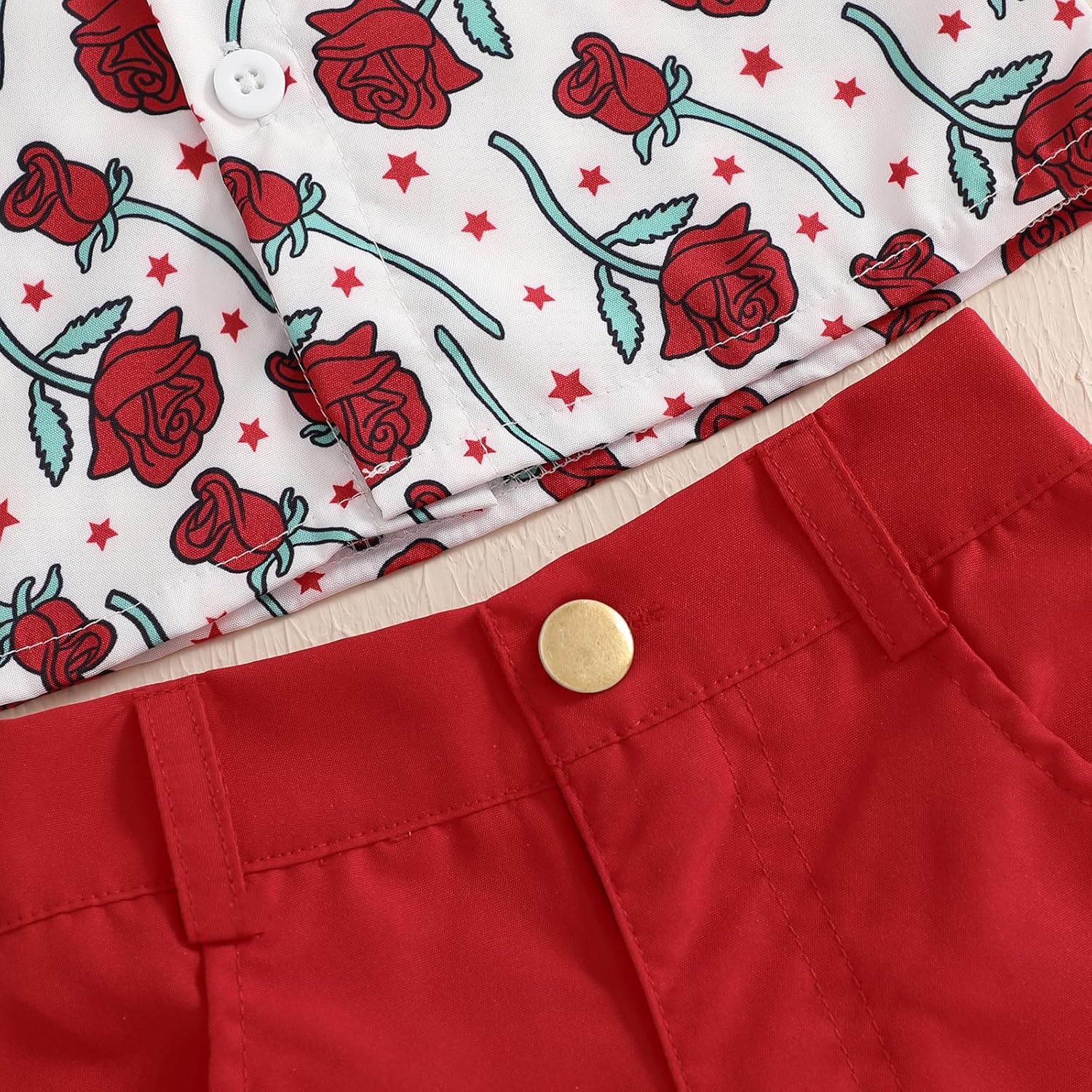 Amnnchya Toddler Boy Perfect Valentines Day Outfit