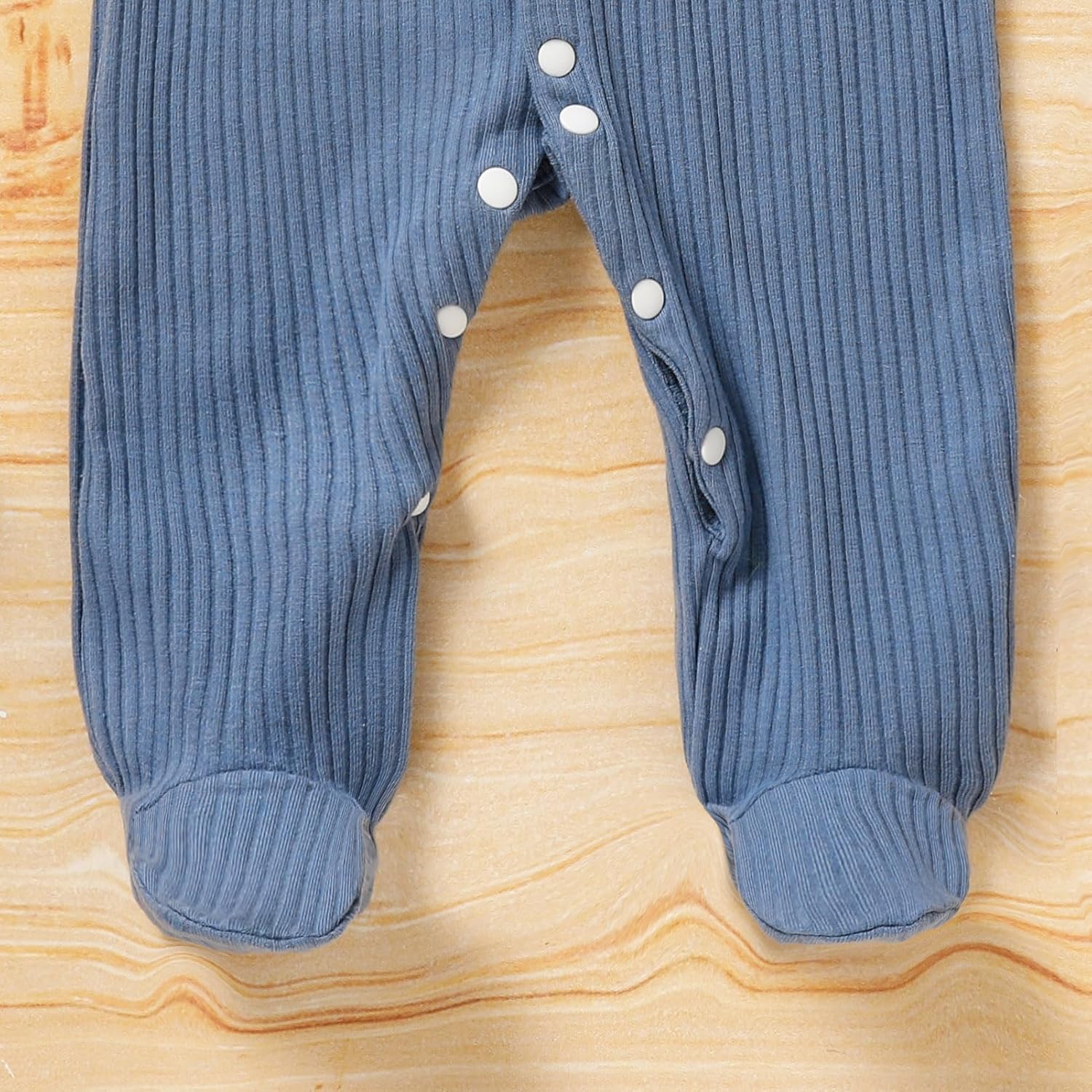 ZOELNIC Baby Romper 3-in-1 Letter Print Romper Hat Bibs