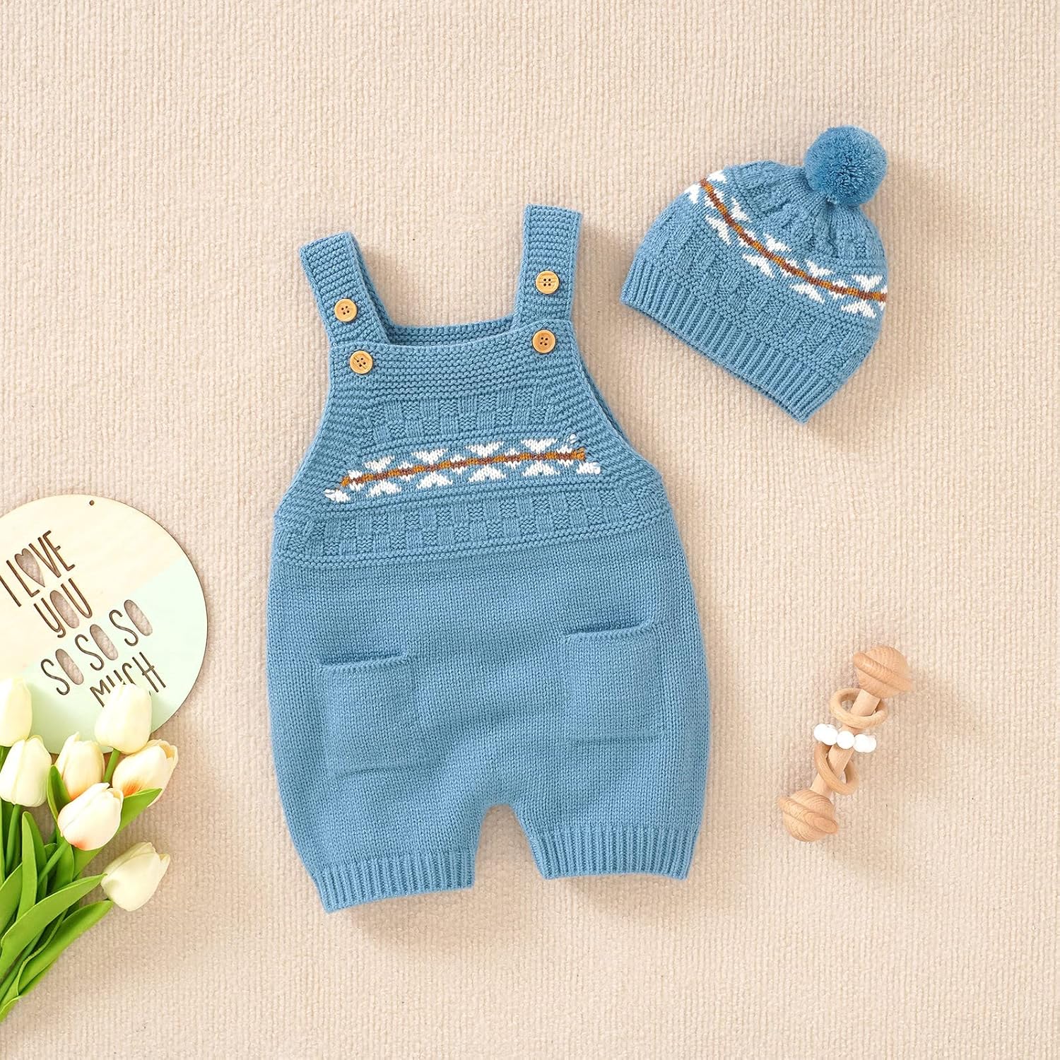 High-Quality Knit Romper for Babies
