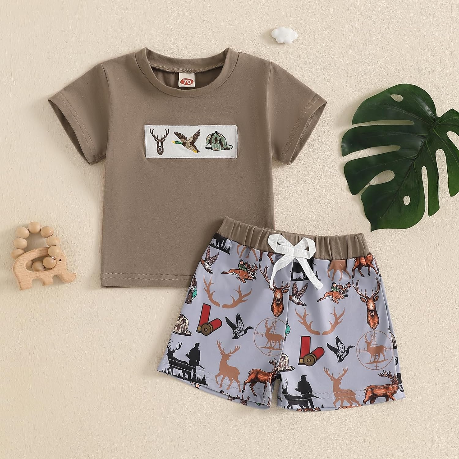 Tehgkeyd Toddler Camo Hunting Set for Boys
