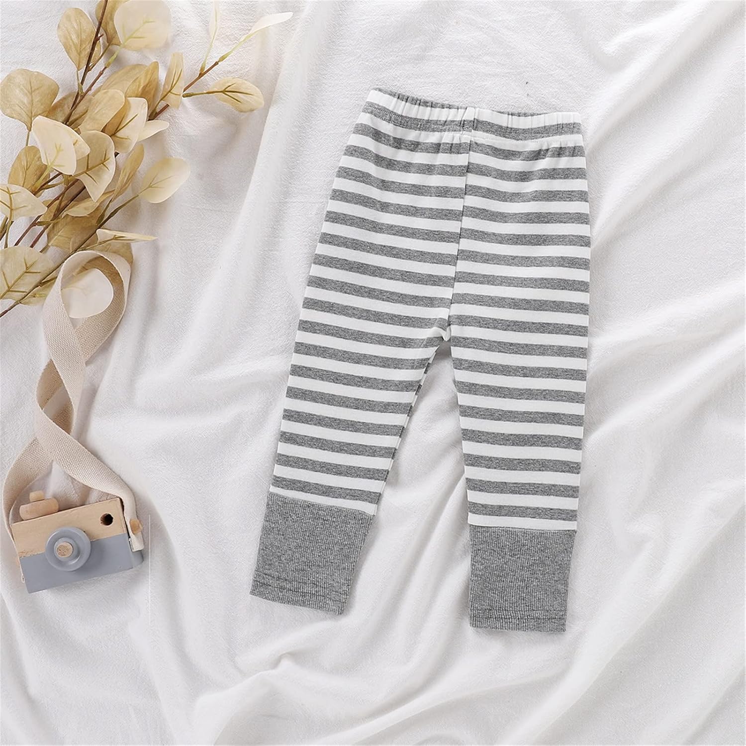 Kids Fun Patchwork Striped Pants