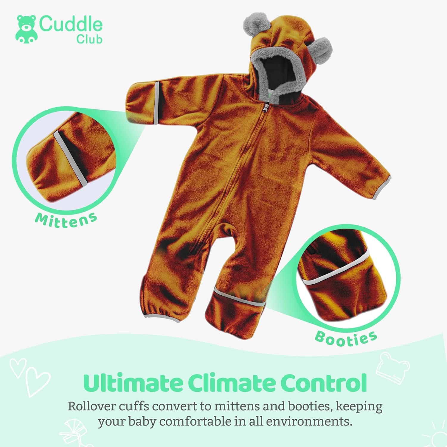 Cuddle Club Fleece Baby Rump