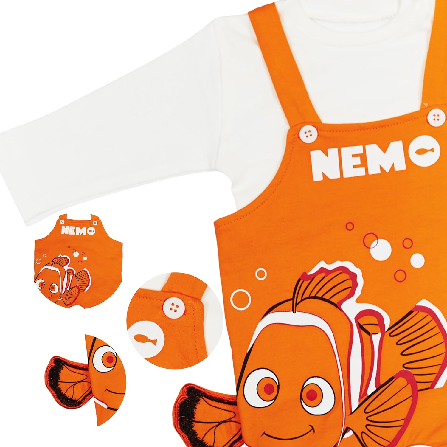 Finding Nemo Cotton Baby Romper Set for Newborns Infants Unisex