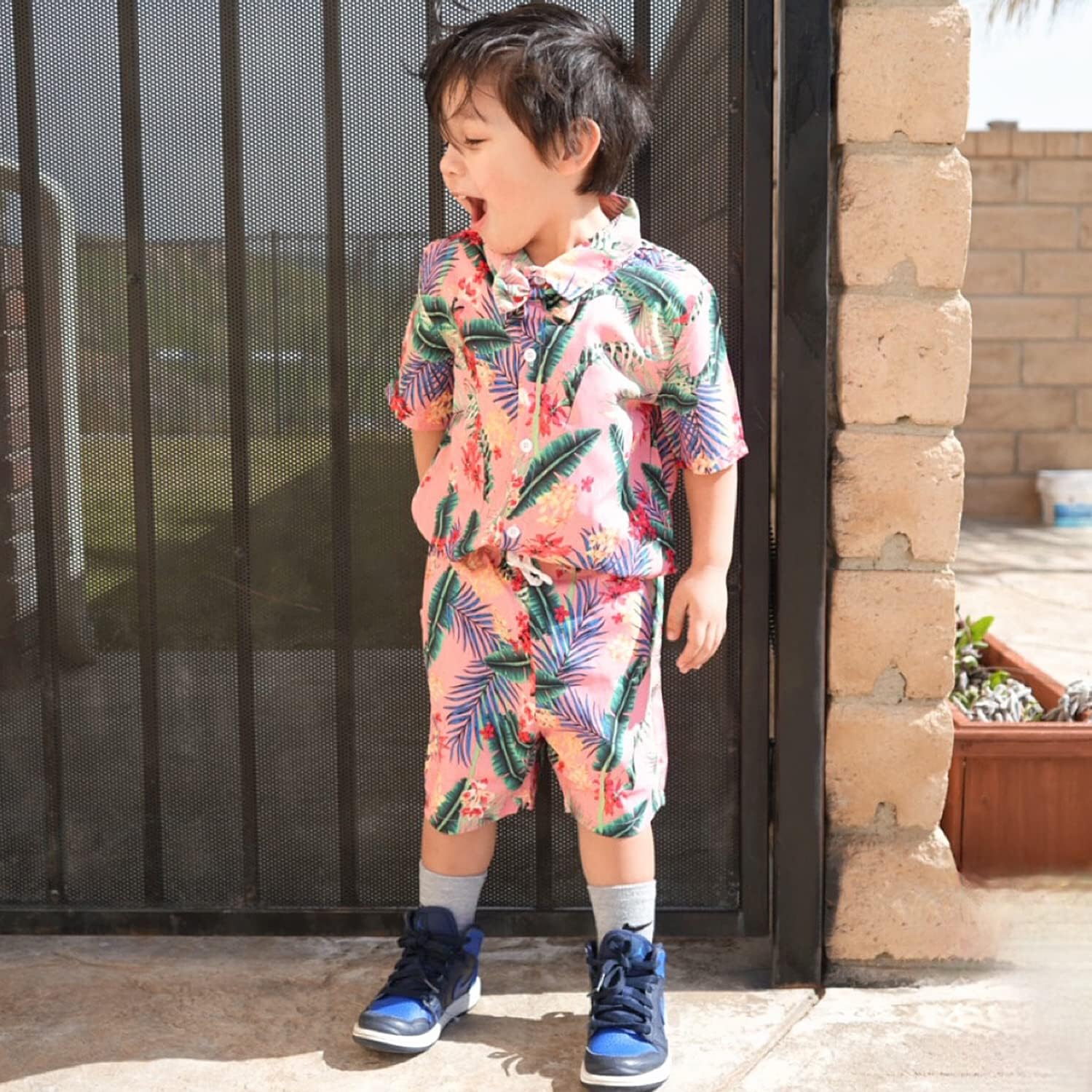 HINTINA Boys Beach Shorts for Summer