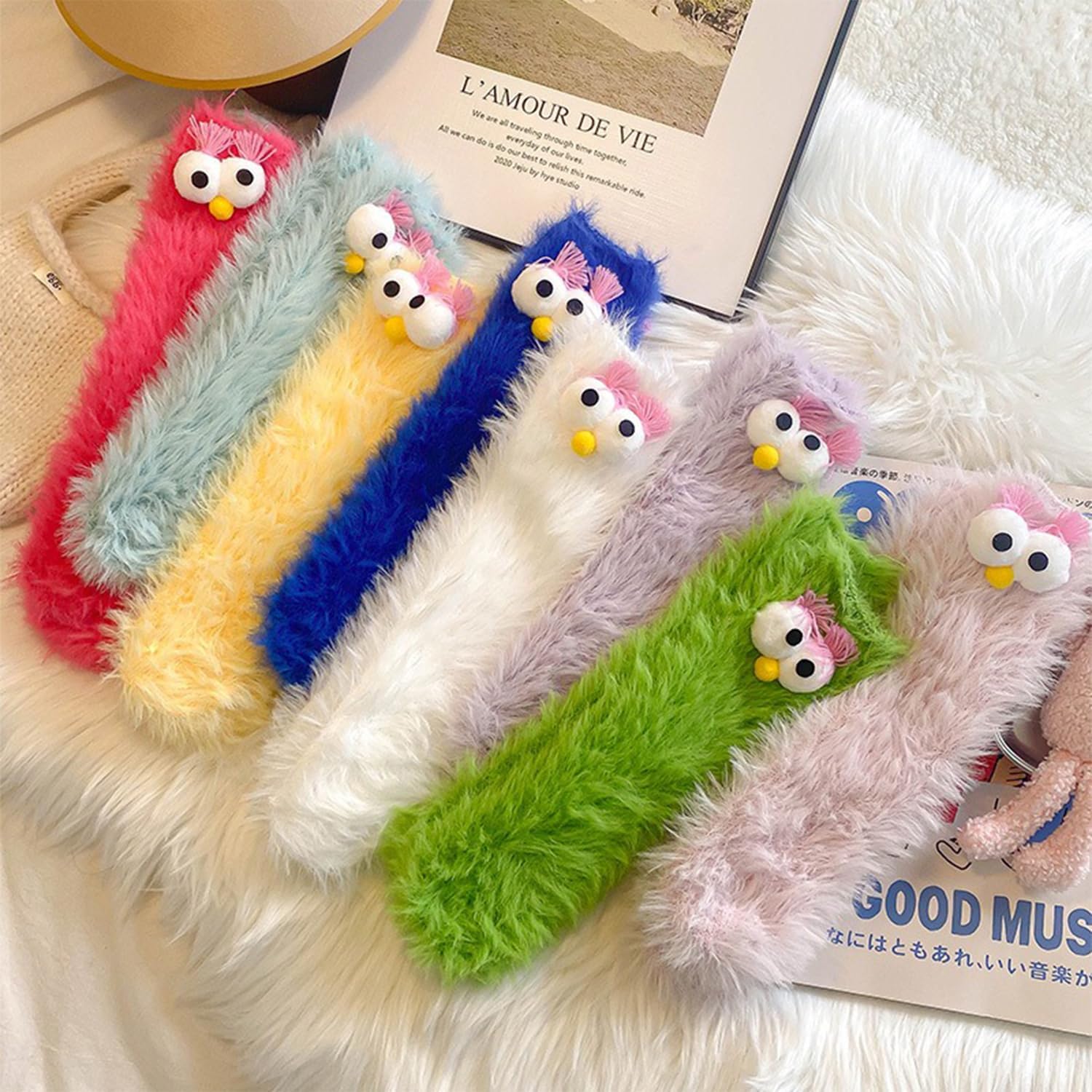 Crazy Funny Silly Fuzzy Socks