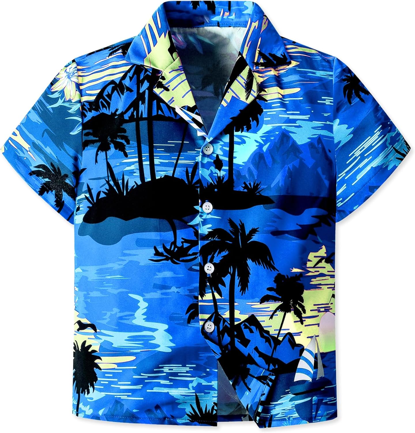 SANGTREE Boys Summer Short Hawaiian Outfit