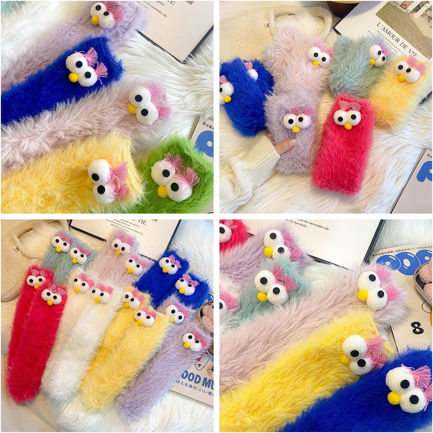 Crazy Funny Silly Fuzzy Socks