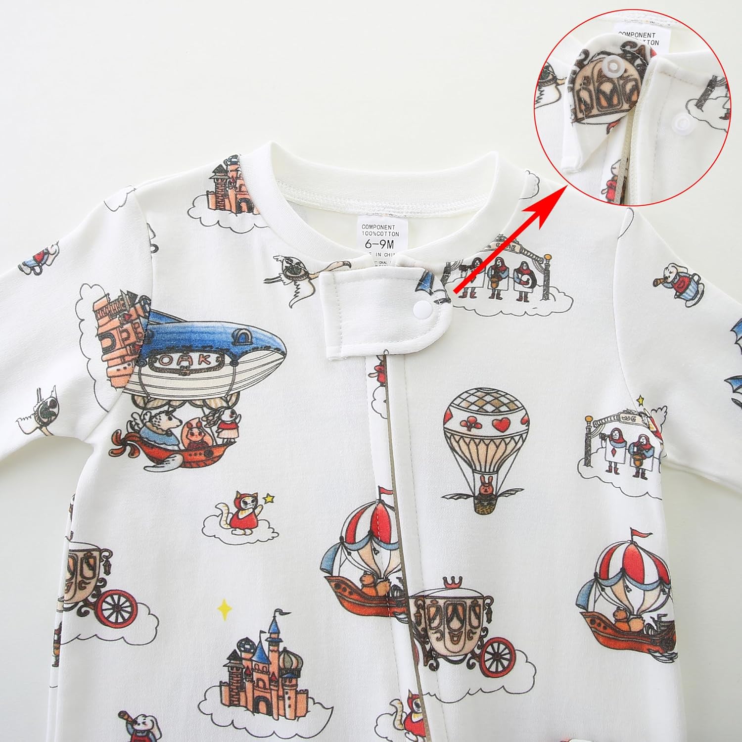 Babymine Safe_zipper Toddler Romper