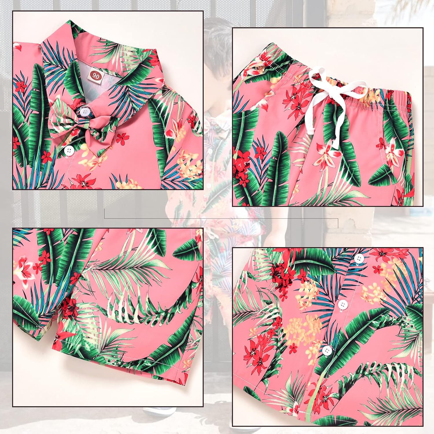 HINTINA Boys Beach Shorts for Summer