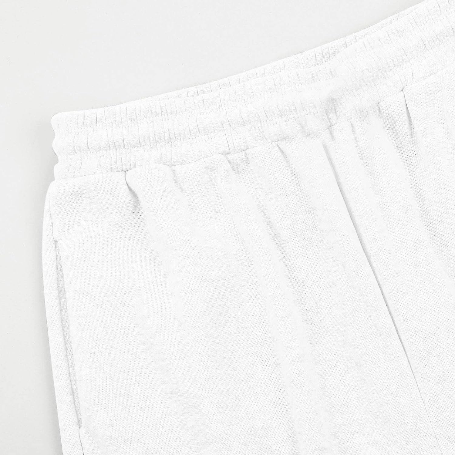 Grey Wash High Waist Jogger Pants for Women