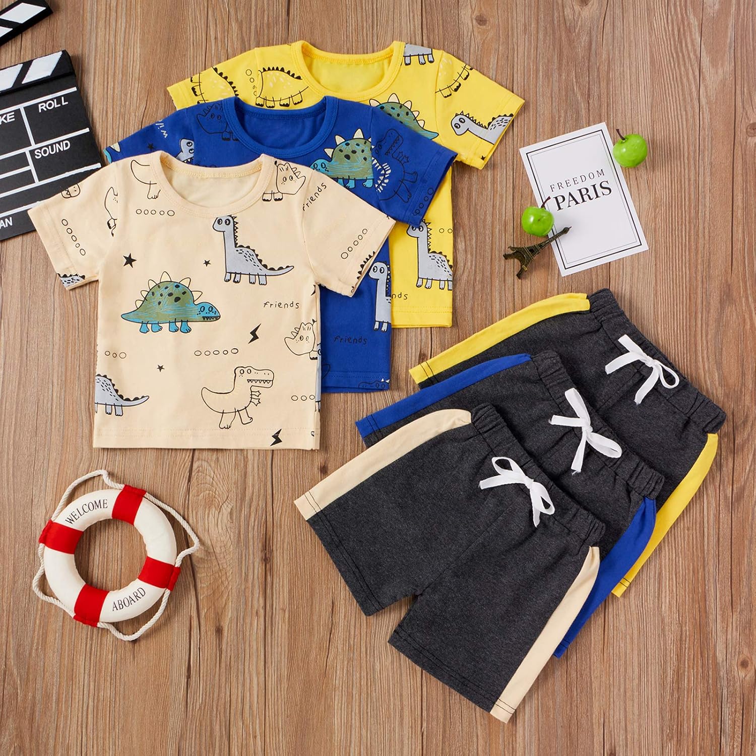 One Opening Toddler Camouflage T-Shirts for Boys