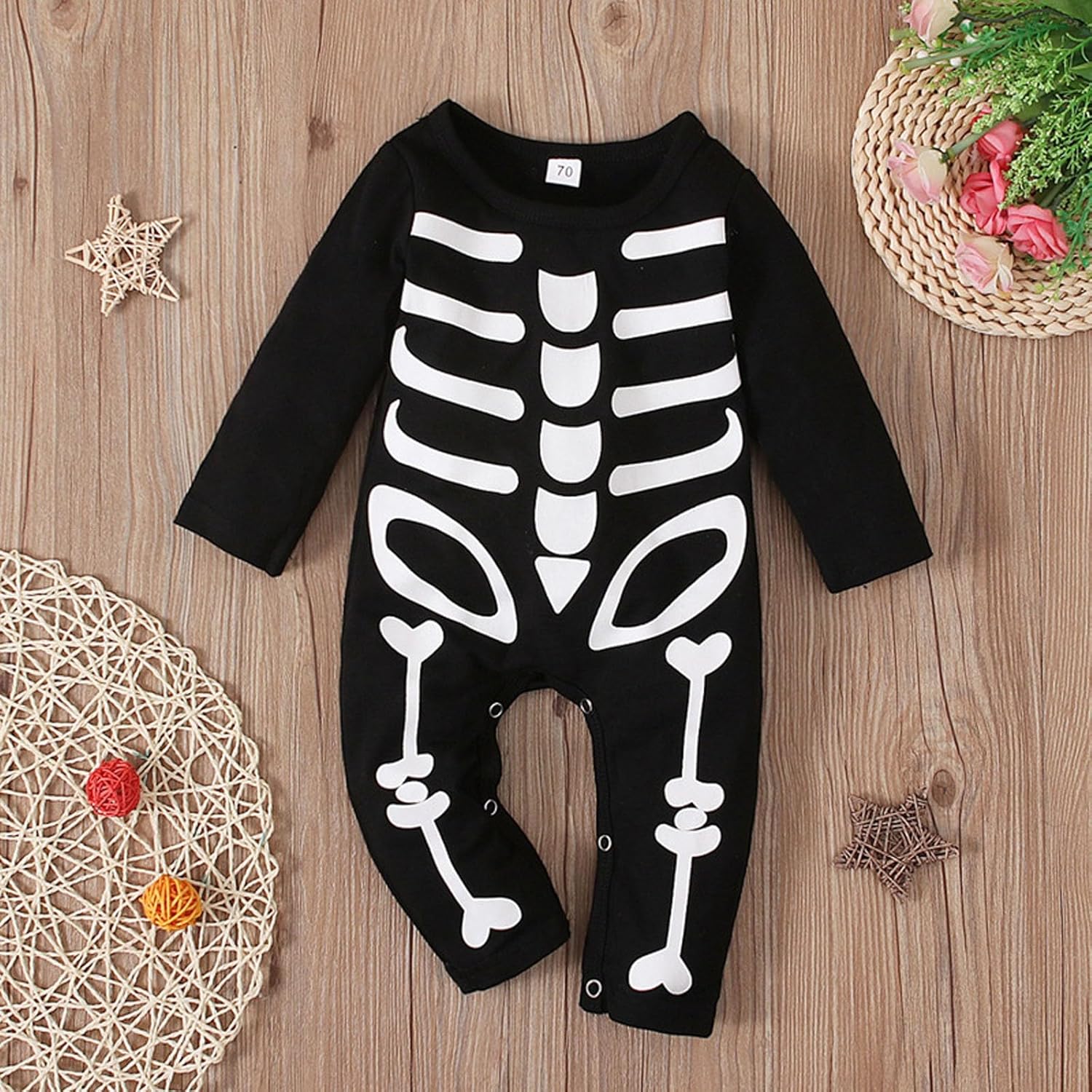 Cute Halloween Fall Romper Ages 6-12