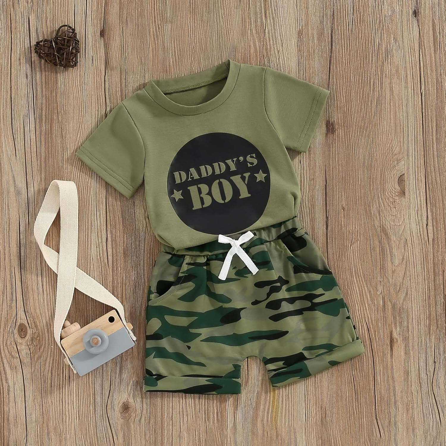 High-Quality Camouflage toddler Set