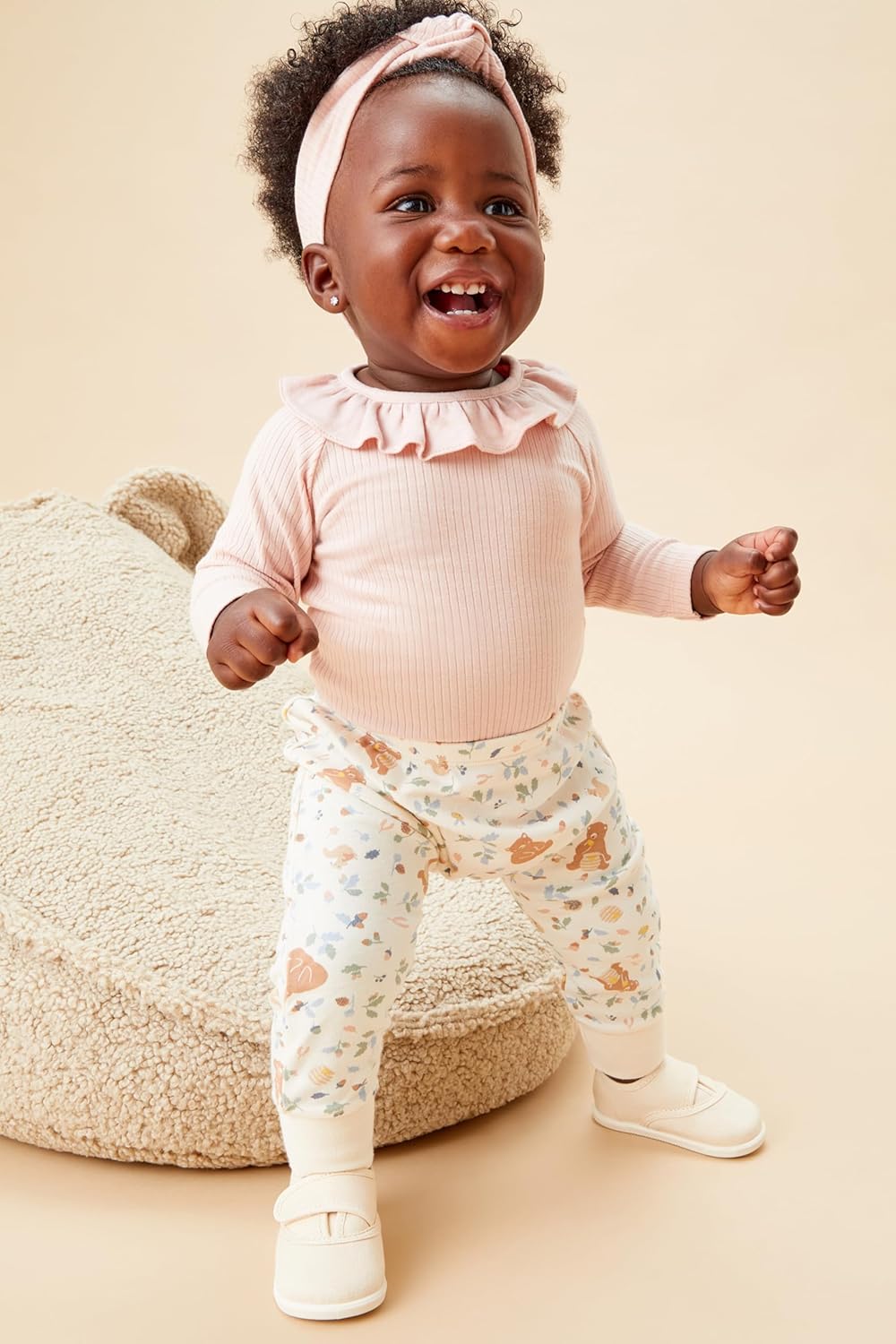 Bunnie Bear Unisex Joggers - Soft Comfortable Bear Print Design for Boys