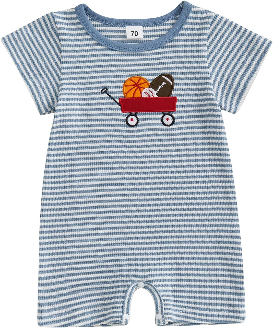 Newborn Boys Football Romper SERIES