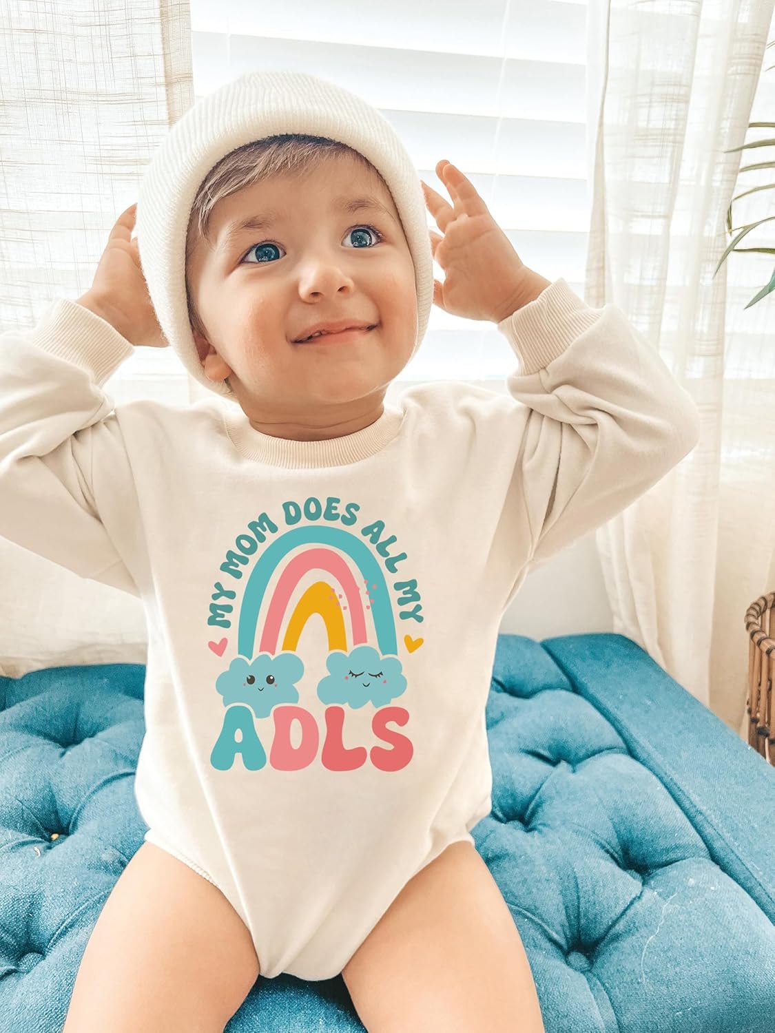 Personalized Funny Romper for New Baby