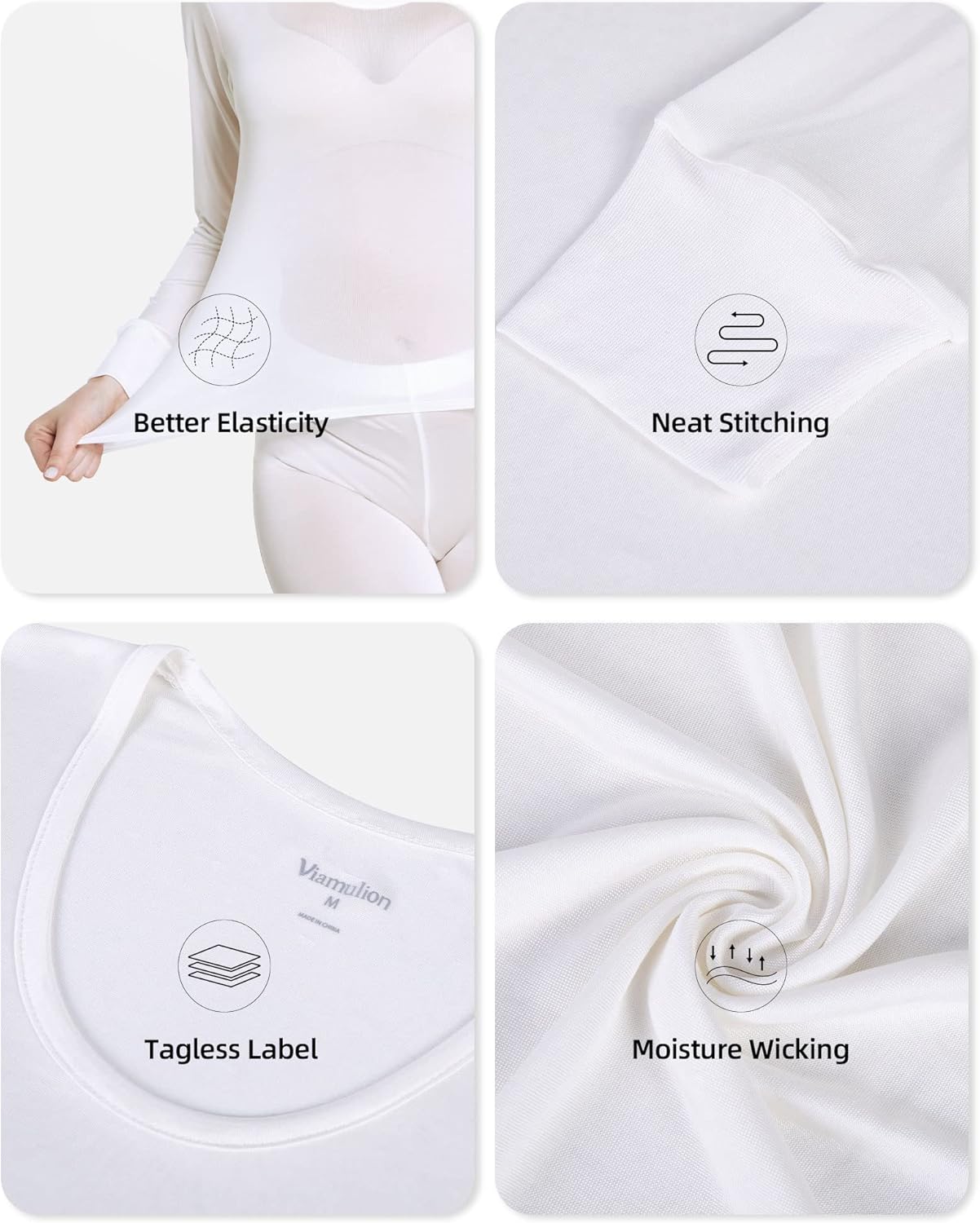 Viamulion 100 Silk Thermal Underwear