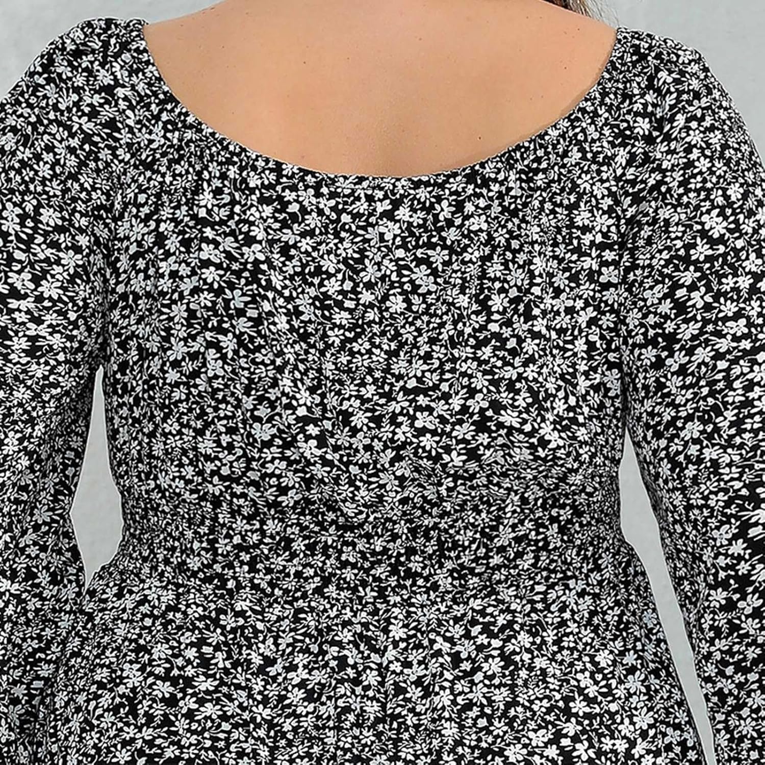 Floral Maxi Dress Perfect for Beach Vacation or Casual