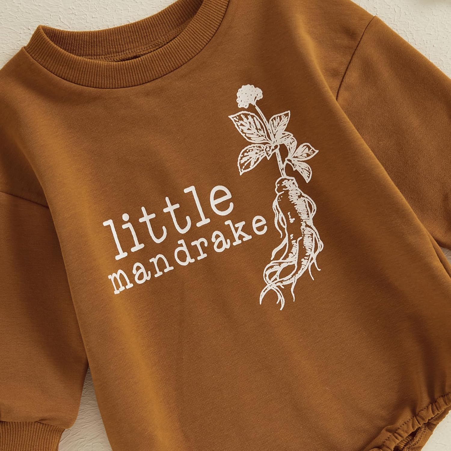 Halloween Unisex Baby Mandrake Romper