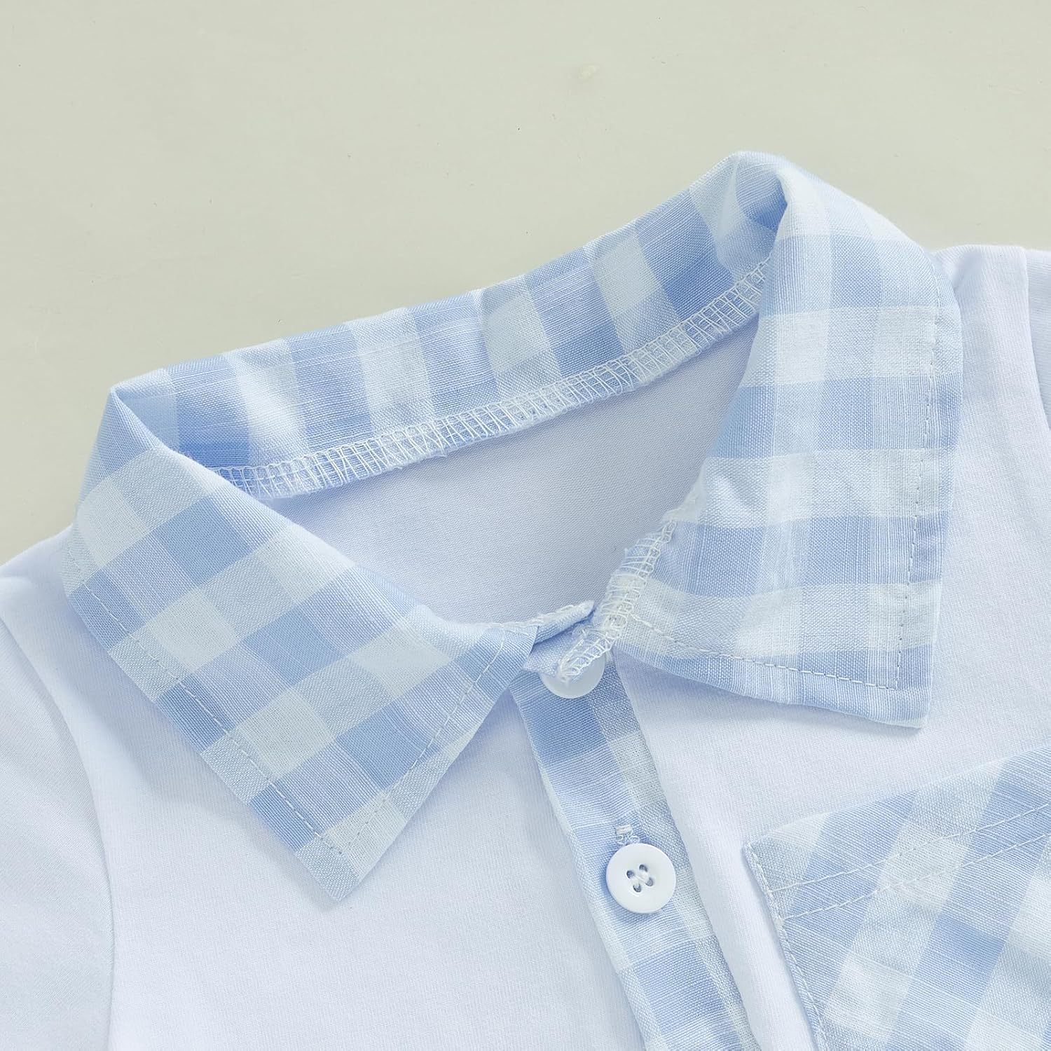Emmababy Checkered Toddler Outfit Boys