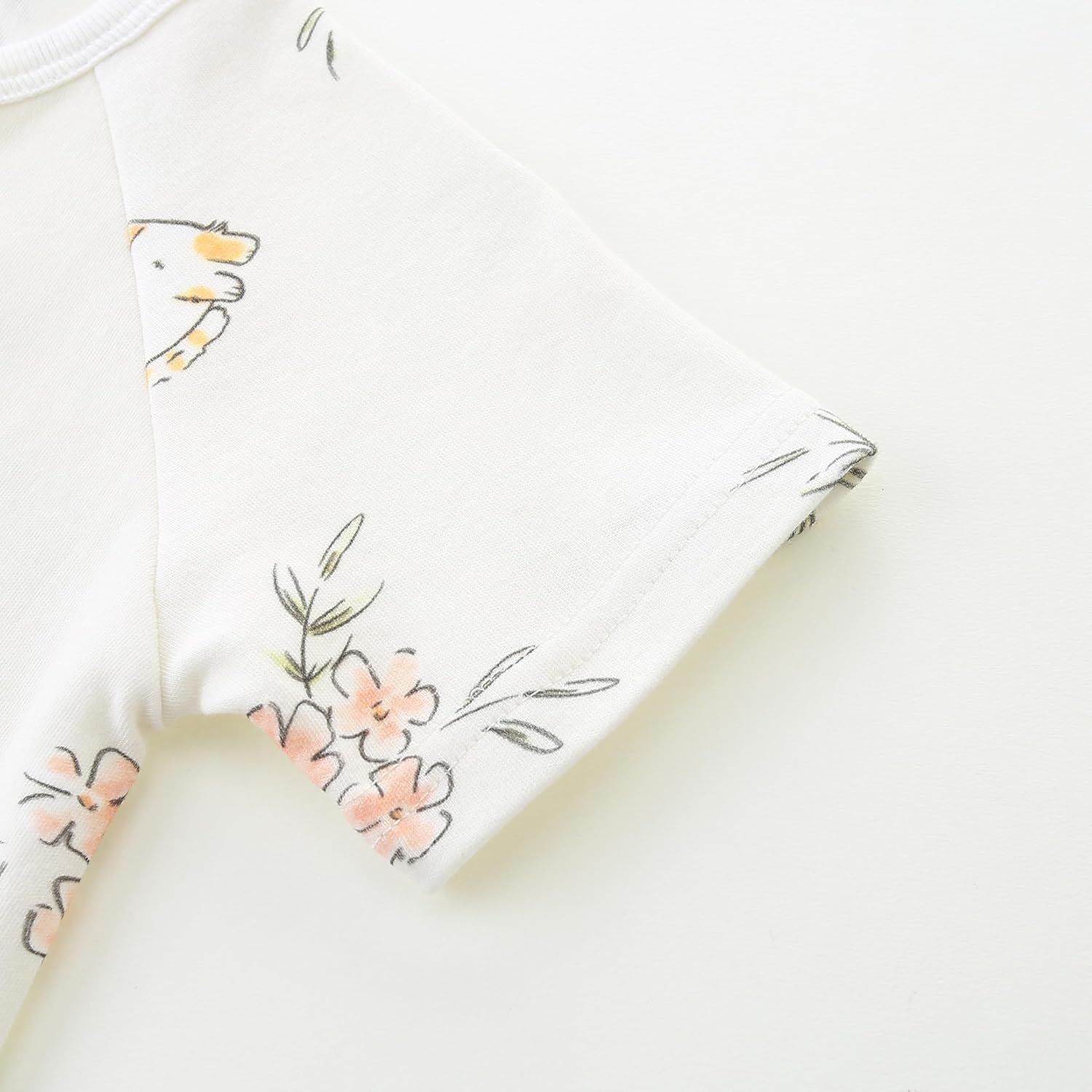 Double Zipper Cotton Romper for Baby Boys Girls Summer Outfit