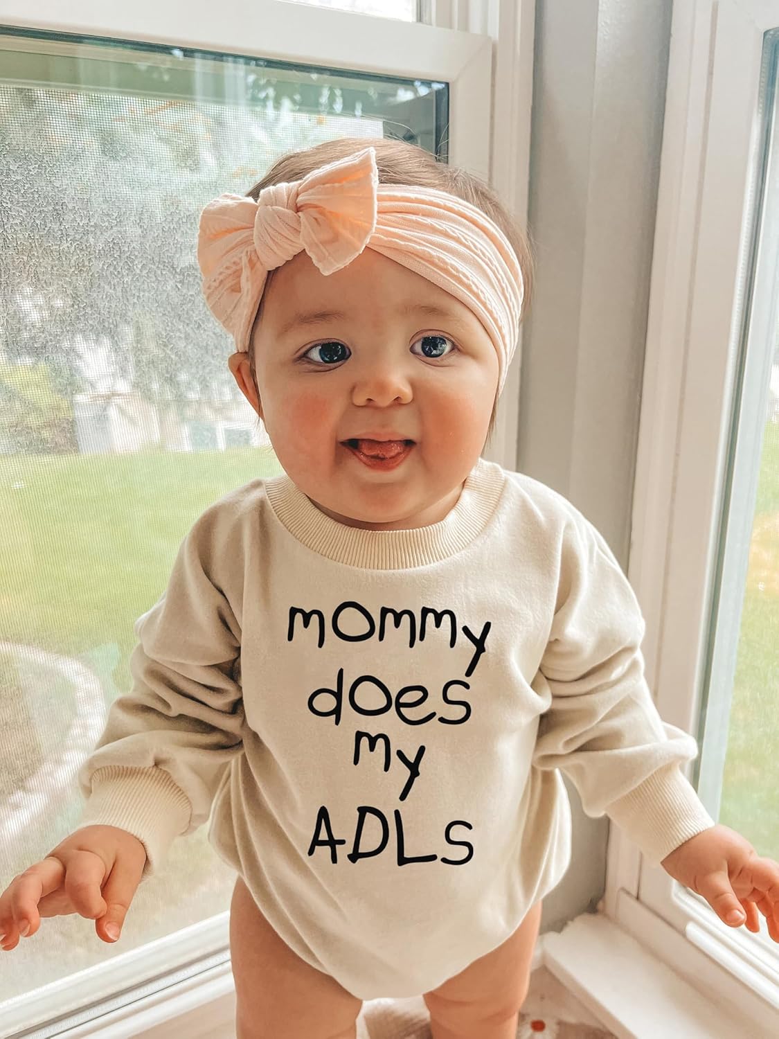 Personalized Funny Romper for New Baby