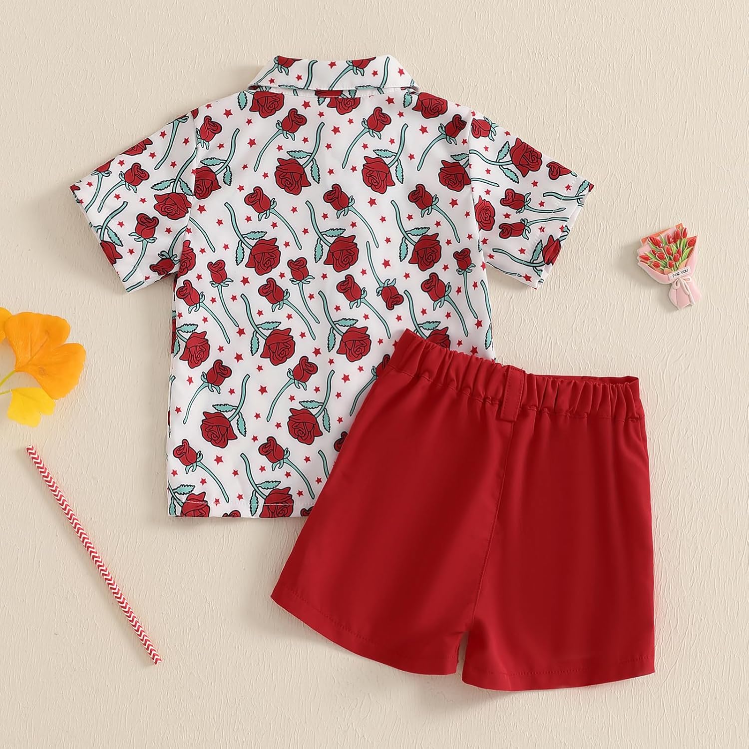 Amnnchya Toddler Boy Perfect Valentines Day Outfit