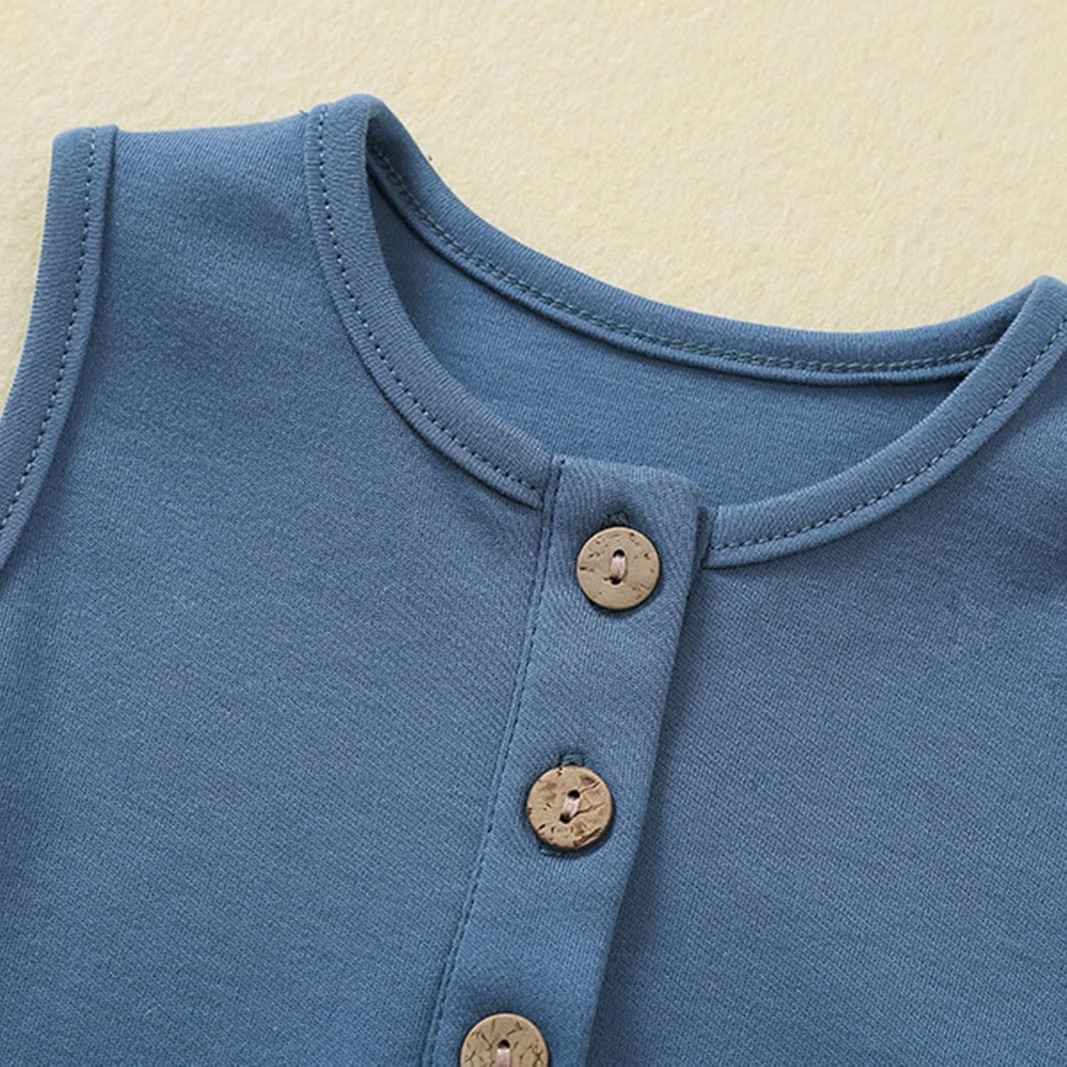Sleek 2-Pack Cotton Romper - Soft Breathable for Babies Best Summer Choice