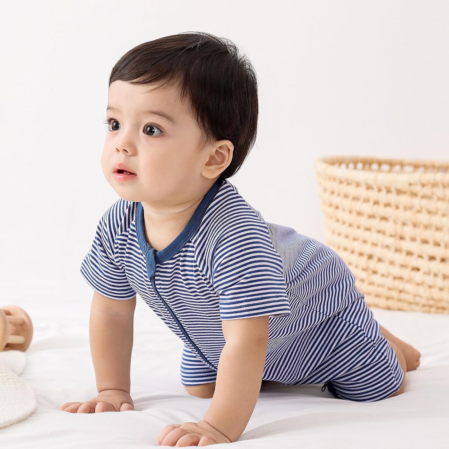 BeiVSlley 2-Pack Cotton Romper for Baby Adorable and Safe