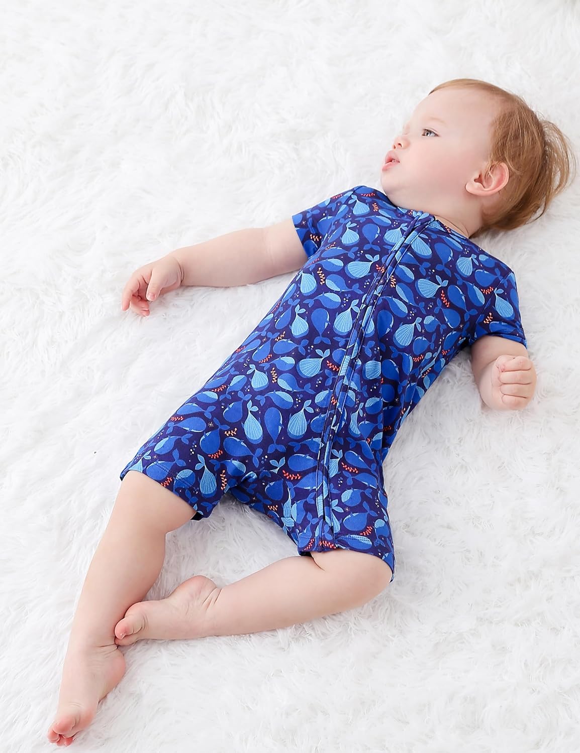 Perfect Choice for Sleep and Play 0-18M Viscose from Bamboo Romper